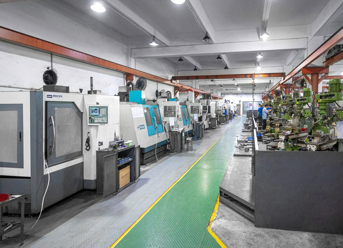 Machining hall