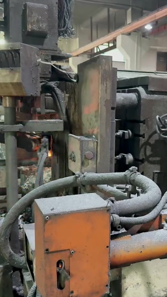 Die casting machine at SunOn Manufacturer Group