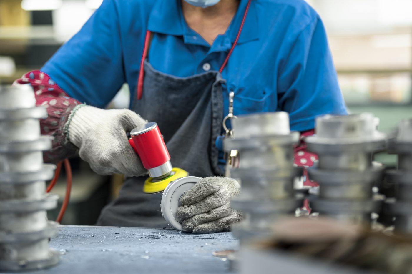 Dimensional inspection at the QC bench