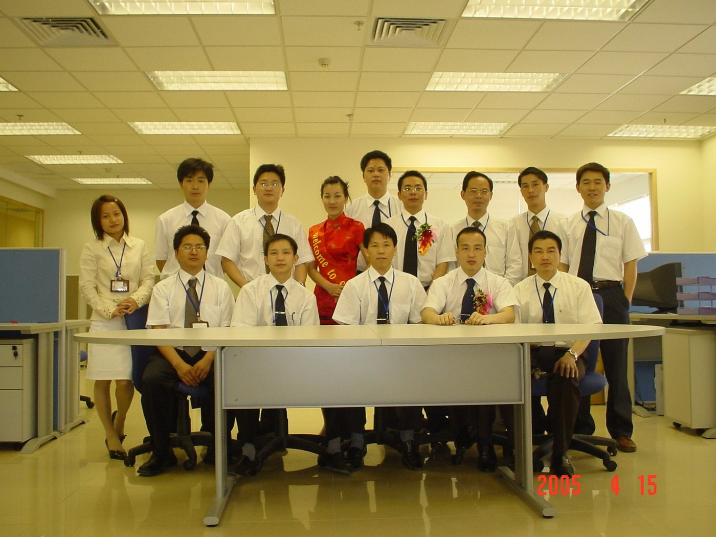 The Severin engineering department team photo, 2005
