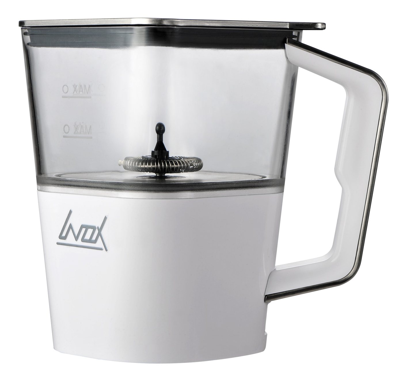 The milk frother seen from another angle